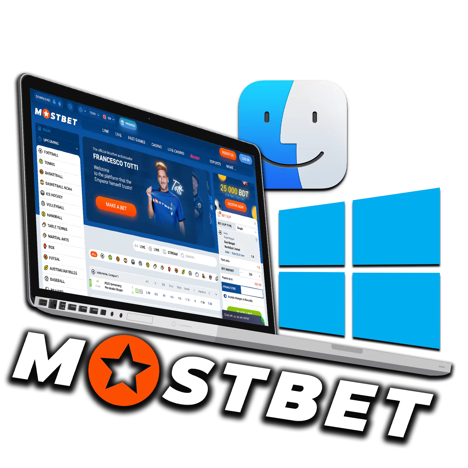 Mostbet rəsmi saytında qeydiyyat